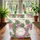 Personalized Your Name Monstera Tropical Floral Wreath - Birthday Gift Quilted Tote Bag - 3
