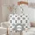 Folk Art Stars Diamonds Medallion - Boho Lifestyle Gift Quilted Tote Bag - 5