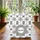 Folk Art Stars Diamonds Medallion - Boho Lifestyle Gift Quilted Tote Bag - 3