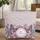 Ornate Butterflies Floral Vines Personalized Name - Everyday Tote Gift for Her Quilted Tote Bag - 1
