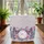 Ornate Butterflies Floral Vines Personalized Name - Everyday Tote Gift for Her Quilted Tote Bag - 3