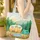 Vintage Travel Trailer Tent Wildflower Meadow Pine Forest - Outdoor Adventure Gift Quilted Tote Bag - 4