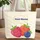 Pink Strawberry Red-Orange Strawberry Blue Blueberry Cloud Stars Sparkles Leaves - Everyday Carryall Quilted Tote Bag - 1