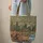 Majestic Brown Bear Rustic Log Cabins - Personalized Woodland Gift Quilted Tote Bag - 6