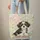 Shih Tzu Puppy Wildflower Field Daisies Clover Green Leaves - Pet Owner Everyday Tote Gift Quilted Tote Bag - 6