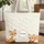 Baby Foxes Sitting Pouncing Botanical Wildflower Leaves Everyday Carry for Children Quilted Tote Bag - 1