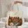 Riverside Log Cabin Fall Foliage - Seasonal Autumn Bag Gift Quilted Tote Bag - 5