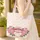 Ornate Floral Lace Lips Pink Roses Delicate Leaves Heart Name - Personalized Everyday Carry Gift Quilted Tote Bag - 4