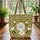 Personalized Name Bumblebee Daisy Honeycomb Floral Wreath - Everyday Custom Gift Quilted Tote Bag - 3