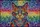 Vibrant Rainbow Cat Face Organic Shapes Your Name - Everyday Tote Gift for Cat Lover Quilted Tote Bag - 7