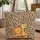 Baby Lion Cub Giraffe Calf Weathered Wooden Name Sign - Leopard Safari Wildlife Gift for Kids Quilted Tote Bag - 1