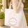 Pink Rose Wreath Your Name Everyday Gift for Her Quilted Tote Bag - 4