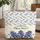 Bluebonnet Flowers Green Leaves Floral Damask Wreath - Everyday Carry Lifestyle Quilted Tote Bag - 1