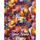Vibrant Hand-lettered Brush Script Dense Impasto Swirls - Painterly Art Lover Gift Quilted Tote Bag - 7