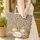 Leopard Cubs Leopard Spots with Your Name - Wildlife Lover Everyday Lifestyle Use Quilted Tote Bag - 4