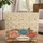 Roses Mushrooms Scrollwork Medallion - Personalized Everyday Gift Quilted Tote Bag - 1