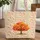Autumn Tree Fall Leaves Berries Grassy Patch Delicate Branches Floral Wreath - Autumn Season Gift Quilted Tote Bag - 1