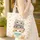 Three Stacked Cats Paw Prints Yarn Balls - Everyday Birthday Gift for Cat Lovers Quilted Tote Bag - 4