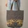 Ornate Golden Elephants Swirling Vines Paisley Mandalas - Home Accent Gift for Elephant Lovers Quilted Tote Bag - 6