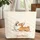 Corgi Dog Paw Prints Bone Floral Wreath - Dog Lover Everyday Carry Gift Quilted Tote Bag - 1