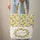 Lemon Blossom Wreath Yellow Lemons Green Leaves - Thoughtful Spring Summer Gift Quilted Tote Bag - 6