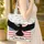 Black Eagle American Flag Distressed Stars - Independence Day Gift for Him Quilted Tote Bag - 4