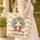 Girl with Cookies in Hair Leather Jacket Custom Name - Everyday Carry Gift for Her Quilted Tote Bag - 4
