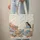 Name Scroll Woman Sitting Flower Market Wildflower Background - Everyday Tote Gift Quilted Tote Bag - 6