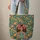 Woman Teacup Flowers Name Circle - Lifestyle Gift for Tea Lovers Quilted Tote Bag - 6