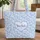 Leopard Ornate Heart Cursive Name - Everyday Tote Gift for Her Quilted Tote Bag - 1