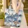 Majestic Blue-Eyed Wolf Wooden Sign Mountain Pine Trees - Wildlife Lover Gift Quilted Tote Bag - 4
