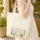 Vintage Camper Van Daisies Foliage - Road Trip Essentials Gift for Travel Lover Quilted Tote Bag - 4
