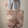 Woman Profile Headwrap Hoop Earrings Butterflies Flowers - Everyday Tote Quilted Tote Bag - 6