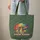 Melting Rainbow Mushroom Organic Swirls Chunky Bubble Letters - Mushroom Fan Gift Quilted Tote Bag - 6