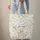 Young Woman Wedding Gown Peace Sign Bridal Bouquet - Wedding Gift for Bride Quilted Tote Bag - 6