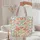 Personalized Floral Wreath Tulips Daisies Botanical Bouquet - Thoughtful Keepsake Quilted Tote Bag - 5
