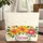 Personalized Daisy Sunflower Floral Wreath - Everyday Carry Custom Name Gift Quilted Tote Bag - 1