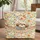 Shih Tzu Dog Reading Books Wildflower - Personalized Dog Lover Bookworm Gift Quilted Tote Bag - 1