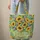 Sunflowers Wildflowers Lush Foliage Name Wreath - Floral Lover Gift Quilted Tote Bag - 6