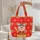 Chinese Lion Dance Warrior Child Mystic Knots - Good Fortune Celebration Gift Quilted Tote Bag - 5
