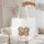 Baby Snow Macaques Snowflakes Floral Wreath - Wildlife Lover Gift Quilted Tote Bag - 5