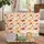 Vintage Camper Autumn Leaves Roses Custom Name - Travel Essentials Road Trip Gift for Her Quilted Tote Bag - 1