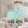 Personalized Mandarin Ducks Lotus Flower Water Butterflies - Wildlife Lover Gift Quilted Tote Bag - 5