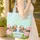 Personalized Mandarin Ducks Lotus Flower Water Butterflies - Wildlife Lover Gift Quilted Tote Bag - 4
