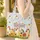 Farmhouse Chickens Flowers Wooden Sign Floral Hearts - Chicken Lovers Gift Quilted Tote Bag - 4