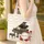 Personalized Your Name Floral Wreath Grand Piano Roses - Music Lover Gift Quilted Tote Bag - 4