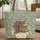 Vintage Ornate Books Blooming Flowers Wildflower Garland - Book Lover Gift Quilted Tote Bag - 1