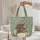 Vintage Ornate Books Blooming Flowers Wildflower Garland - Book Lover Gift Quilted Tote Bag - 5