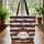 Patriotic Red Rose Floral Gold Star Cartouche Vines - Independence Day Heritage Gift Quilted Tote Bag - 3