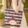 Patriotic Red Rose Floral Gold Star Cartouche Vines - Independence Day Heritage Gift Quilted Tote Bag - 4